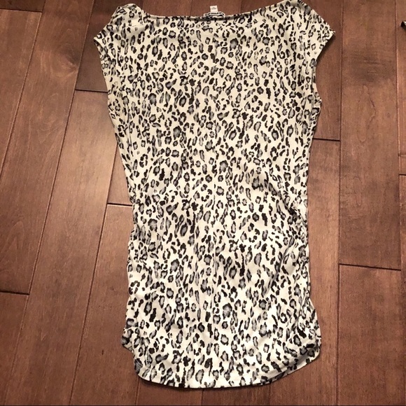 Express Animal print cowl neck top - Picture 2 of 5